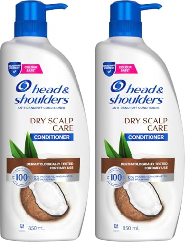Head & Shoulders Dry Scalp Care Anti Dandruff 850ml Conditioner (Pack of 2)