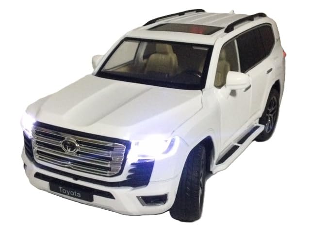 Amazon | 白 1/24 トヨタ ランドクルーザー 300 リモコン付き ヘッド