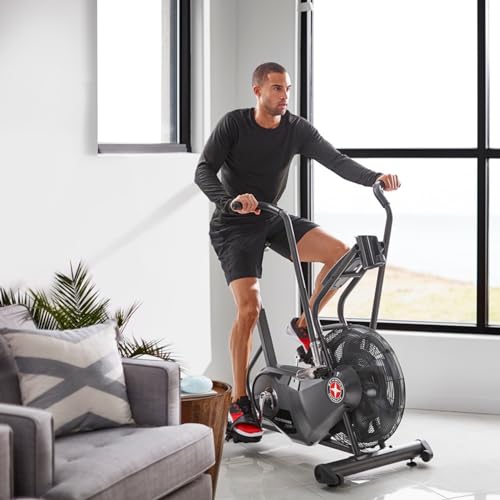 Schwinn Fitness AD6 Airdyne Bike, Black, 48 x 15 x 27 (100250) - Thumbnail 7