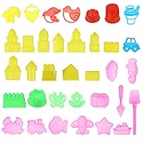 Forma de animales molde de arena Tu hijo puede mejorar sus habilidades de imaginación mientras juega.