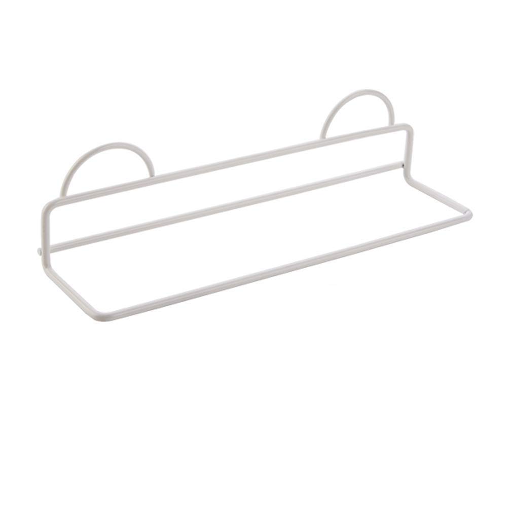 INDIAN DECOR 281706 Shoes Rack Organizer Wall Mounted Storage Shelf Shoe Holder Single Rack Metal Storage Organizer for Slippers Bathroom Door Set of 2 4