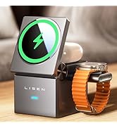 Amazon.co.jp: LISEN 3in1 ワイヤレス充電器 マグセーフ充電器