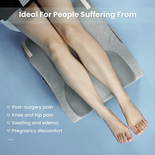 Lightease Post-Surgery Leg, Knee, Ankle Elevation Pillow, Memory Foam Leg Elevating Pillow For Injure, Sleeping, Reduce Swelling #TOP5