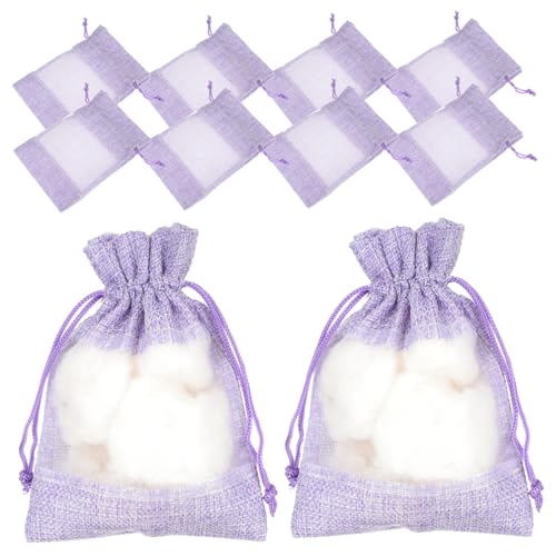 10 Bolsitas de Lavanda Vacías para Perfume y Decoración miniatura 1