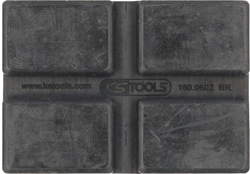 KS Tools 160.0602 Gummiauflage 42 für Rotary Hebebühnen, 128 x 89 x 35 mm