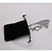 ZKDC Islam muslim Zulfiqar Sword of Imam Ali stainless steel 60 cm chain necklace jewelry