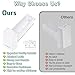 Upgraded DA97-14474A DA97-14474C DA97-12604D Refrigerator Ice Maker Replacement Compatible with Samsung Ice Bucket Parts RF26J7500SR, RF28HFEDTSR, RF265BEAESR Ice Bin Tray W/Latch Plate