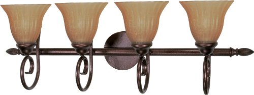 One-Day Sale: Up to 40% Off Nuvo Lighting 60/2414 Four Light Vanity