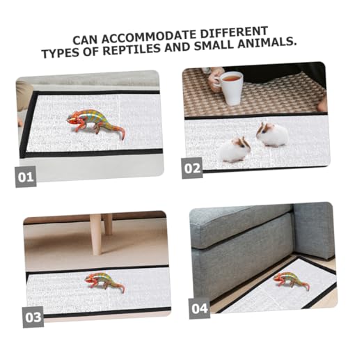 Alfombrilla térmica para reptiles SUPVOX con film reflectante 68x30 cm miniatura 3