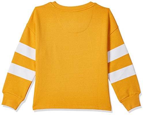 Image of Amazon Brand - Jam & Honey Girl's Cotton Winter Crew Neck Sweatshirt