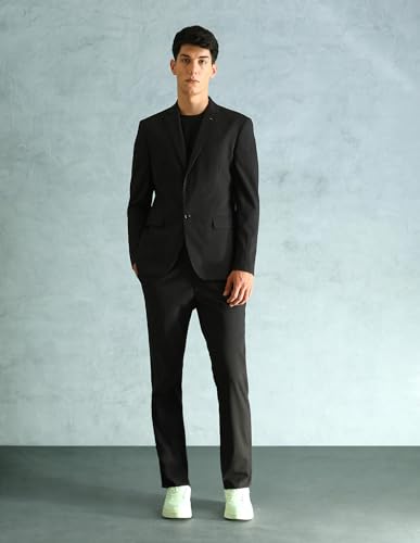 Image of Arrow Tailored Fit 2 piece Suit for Men - Single Breasted Blazer with Trouser, Coat Pant for Men
