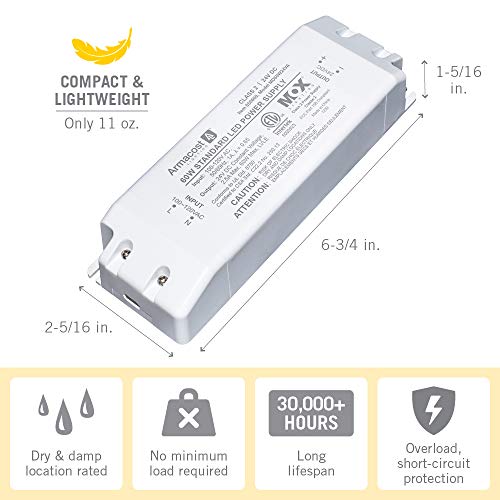 Image of Armacost Lighting 850600 24 Volt LED Power Supply, White