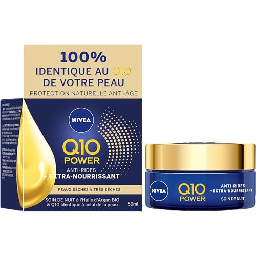 NIVEA Q10 Power extra Nährende Nachtcreme, 50 ml