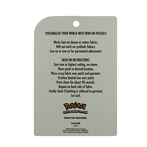 Patch Pokémon brodé Starter de première génération avec finitions premium