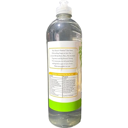 Image of Nature's Promise Liquid Dish Soap Lemon Verbena - 24 Fl Oz