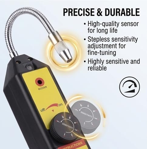 Amazon.com: Refrigerant Leak Detector, High Sensitivity Halogen