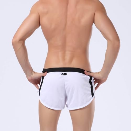 Men's Soft Stretch Boxer Briefs Workout Breathable Underwear Comfortable Casual Shorts4