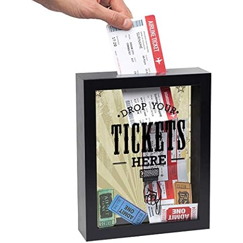 Americanflat Picture Frame, Wood, Black, 7x9 Cover