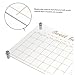 VILLCASE Acrylic Weekly Plan Erasable Memo Board 16x12 Inch Display Board for Home Office School Markers