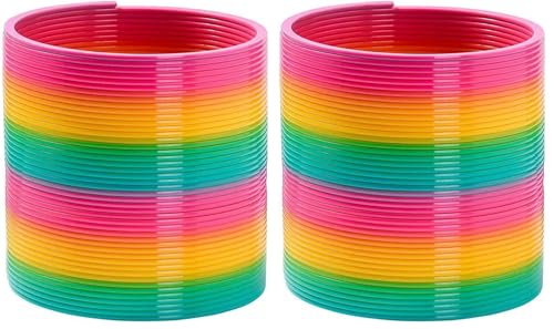 Out of the blue Jouet pour Enfant/Rainbow Spirale Arc en Ciel/Matière : Plastique Haute Résistance/Dimensions : 10 x 10 cm (Lot de 2)