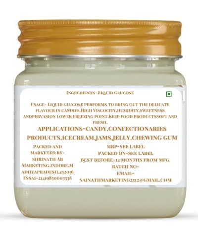 La Aromatic Liquid Glucose 300gm,Liquid Glucose for Making Cake and ice Cream, Sweetener for Deserts