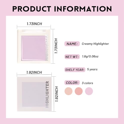Image of Neutralizing Finish Full Coverage Concealer for Women - Light Medium Nude Pink Purple - Long-Lasting Weightless Creamy Formula - Hydrating, Non-Cakey, Covers Redness & Dark Circles (3#Purple)