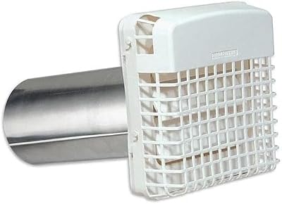 PGH4WXZ 4 in. Dryer Vent Exhaust Hood Louvered with Bird Guard