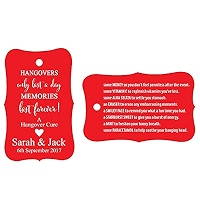 Patch Ricamata con colori e testo personalizzato 85x54 mm Formato Badge