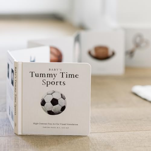 Image of Baby's Tummy Time Sports: High-Contrast Fine Art for Visual Stimulation (Tabitha Paige Children's Book Series)