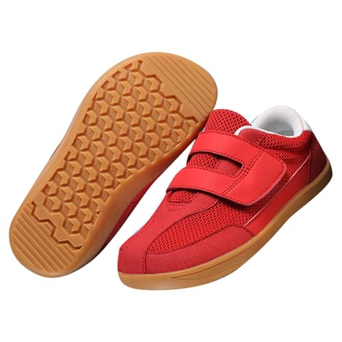 Zapatillas para niños Zapatos Escolares de Running Aire Libre Cierre Velcro Forradas Malla Transpirable Invierno Ideales la Escuela y el Tiempo
