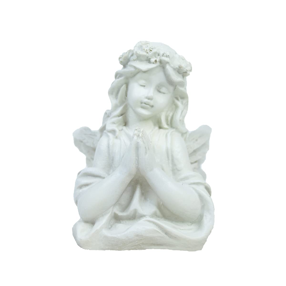 Wonderland Praying Angel Flower Pot | Material Resin| Height 7.4 Inches | Indoor & Outdoor Use | Decorative Planter for Garden Decor, Home Decor, Planters and Pots, Planter| Angel 1