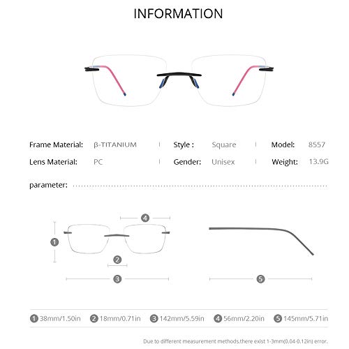 Image of FONEX Colorful Pure Titanium Glasses Frame Women Retro Round Eyeglasses