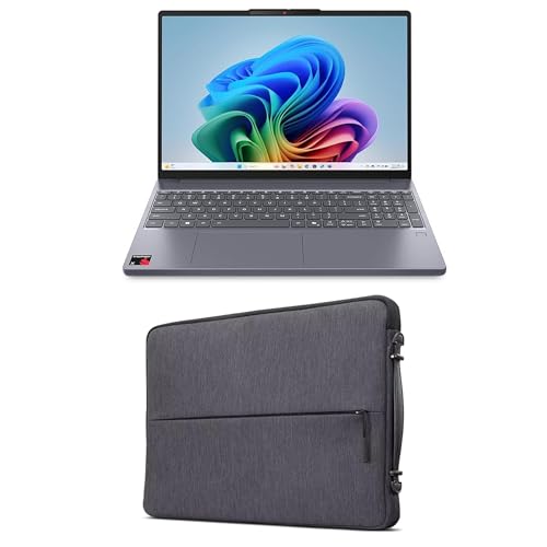Image of Lenovo IdeaPad Slim 3X - 2025 - Everyday AI Laptop - Copilot+ PC - 15.3 inch WUXGA Display - 16 GB Memory - 512 GB Storage - Qualcomm Snapdragon X Luna Grey Urban Laptop Sleeve 14 inch