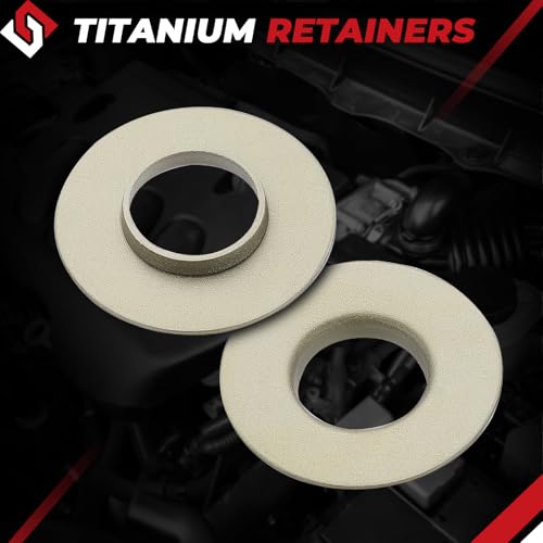 ISINFLASH LS .660" Dual Valve Spring Platinum Kit with Retainers Fit for 15 Degree LS Heads LS1 LS2 LS3 LS4 LS6 L76 L92 L99 LQ4 LQ9 L33 LSA 4.8L 5.3L 6.0L 6.2L SK001 (Steel) by ISINFLASH - Image 3
