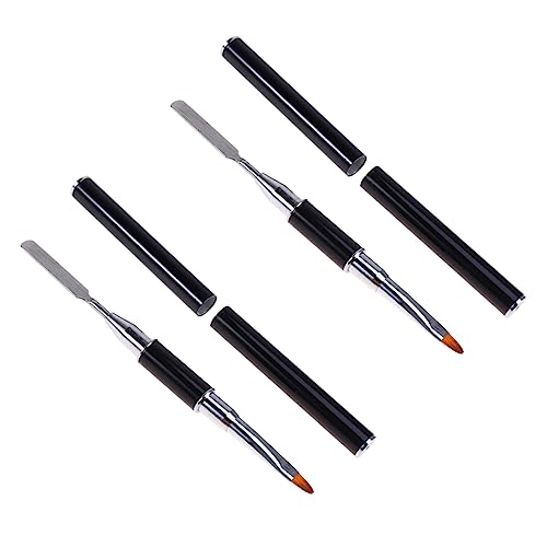 VICASKY Versatile Nail Tool Double-ended Adhesive Pen for Nails Gel Brush for Extension Artwork
