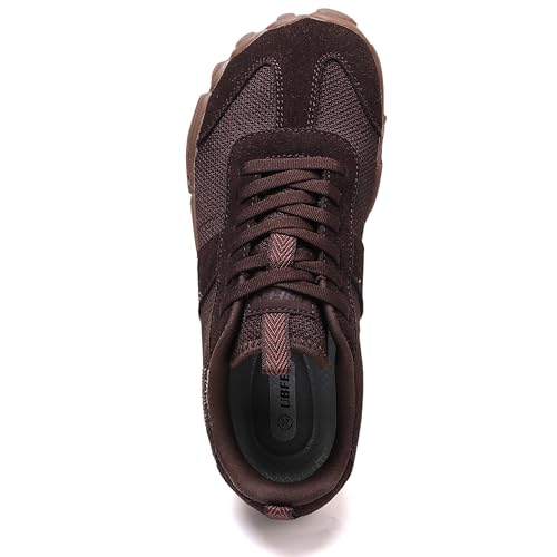 Image of UBFEN Womens Barefoot Shoes Mens Wide Toe Box Zero Drop Minimalist Sneakers | Laces Up, Lightweight, Breathable, Comfortable, Suitable for Walking, Travel, Light Hiking, Trail Running, Tennis, Daily Wear