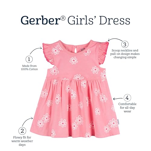 Image of Gerber Baby Girls Dress