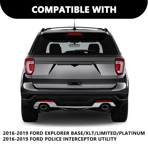 Image of Aosky LED Tail Light Assembly Compatible with 2016-2019 Ford Exlporer Police Interceptor Rear Taillight Brake Signal Lamp with Bulbs LH (Left Driver Side)