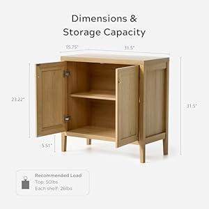 Sideboardbuffetcabinetwithadjusableshelvesfarmhousestoragecabinetcredenzaaccentcabinetkitchencoffeebarconsolecabinetforlivingdiningroomnaturaloak Urban Country Home Decor Sideboard buffet cabinet with adjusable shelves farmhouse storage cabinet credenza accent cabinet kitchen coffee bar console cabinet for living dining room natural oak urban country home decor