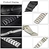 Spolife Stainless Steel Watch Band for Mens Women, Quick Release Stainless Steel Watch Straps 18mm 20mm 22mm #4