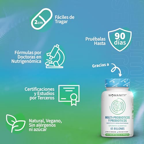Probióticos, lactobacilos precio Marca Womanity (3)