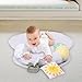 MIIMER 4-in-1 Tummy Time & Nursing Pillow with High, Firm, Large Area, Detachable Seated Support Cushion, Removable and Machine Washable Slipcovers, Baby Play Mat and Toys 0-24 Months