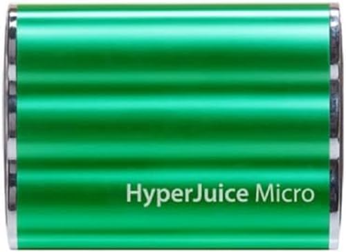 Batterie pour iPhone verte HyperJuice Micro pour ne jamais manquer de charge