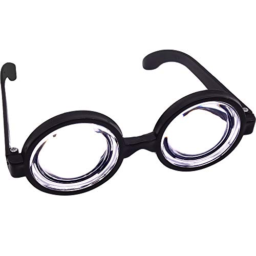 German Trendseller® 1x Gafas Idiotas - Ojos Grandes - Deluxe┃Gafas de Fiesta┃Carnaval...