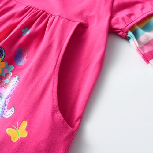 VIKITA Girls Winter Dresses - Long Sleeve Toddler Clothes for Party and Casual Occasions, 3-12 Years4