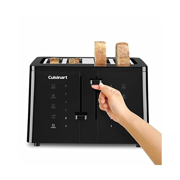   Cuisinart-4-Slice-Touchscreen-Toaster-Black-CPT-T40P1