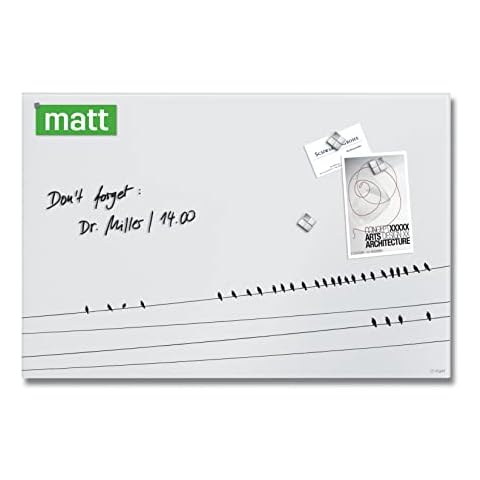 Tableau magnétique en verre Sigel GL284 Cover