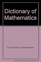 Dictionary of mathematics B0007HR950 Book Cover