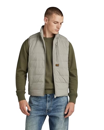 G-STAR RAW Herren Foundation Liner Weste, Grau (elephant skin D24277-D518-G106), L 1