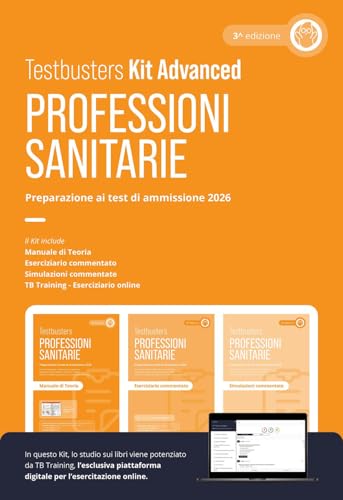  Testbusters Professioni sanitarie 2026. Kit advanced. Con simulatore online